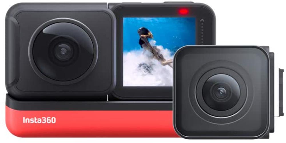 Cámara de acción Insta360 One R Twin Edition