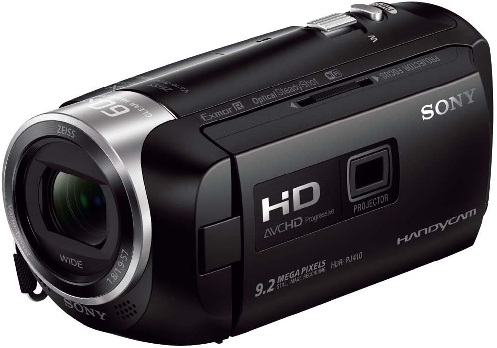 ámara de vídeo Sony HDR-PJ410